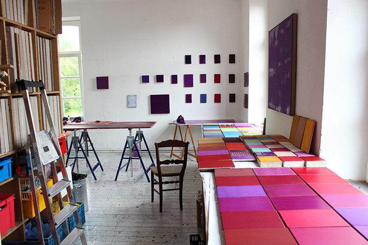 Michael Kravagna - Studio View, Saint-Severin, 2013
