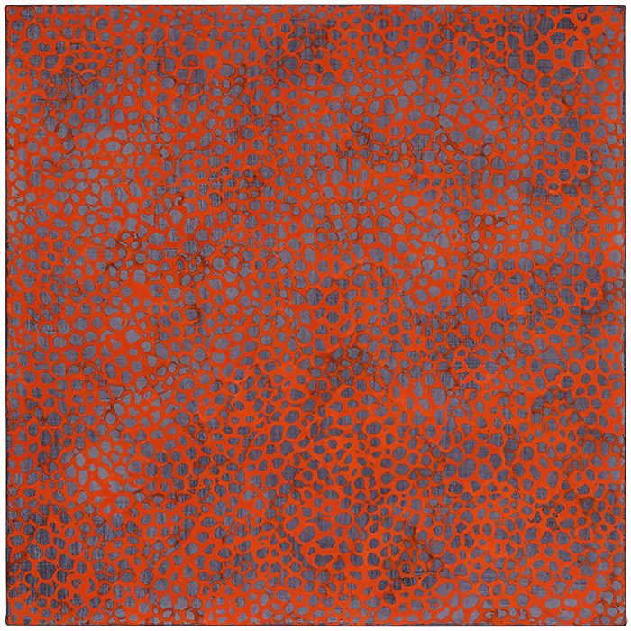 Michael Kravagna - Acrylic, pigments, on canvas, 95x95, 2015