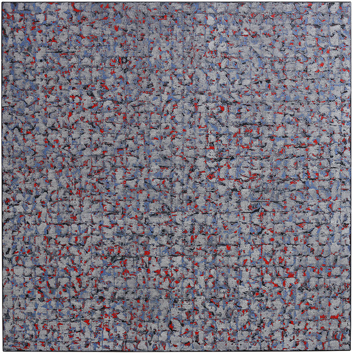 Michael Kravagna - Oil, tempera, pigments, on canvas, 125x125, 2011-2017