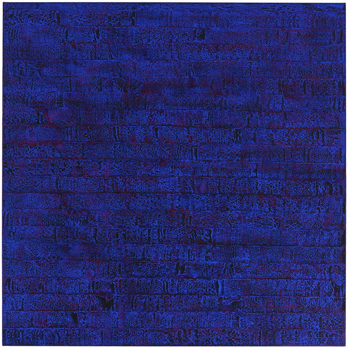 Michael Kravagna - Oil, tempera, pigments, on canvas, 160x160, 2015