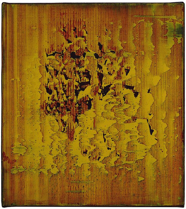 Michael Kravagna - Oil, tempera, pigments, on canvas, 160x160, 2013-2014