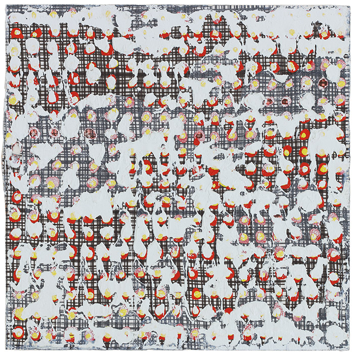 Michael Kravagna - Oil, tempera, pigments on paper, 18x18, 2014-2017
