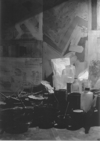 Michael Kravagna - Studio view, Brussels, 1992