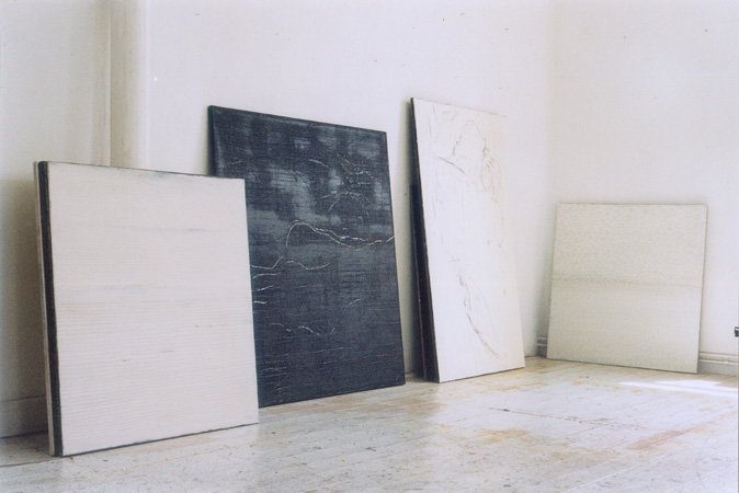 Michael Kravagna - Studio view, Saint-Severin, 2002