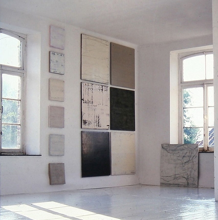 Michael Kravagna - Studio view, Saint-Severin, 2003