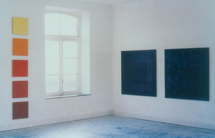 Michael Kravagna - Studio view, Saint-Severin, 1997