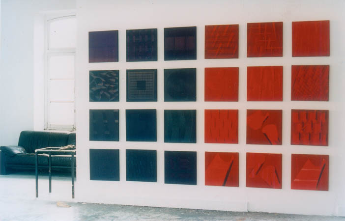 Michael Kravagna - Studio view, Saint-Severin, 1999