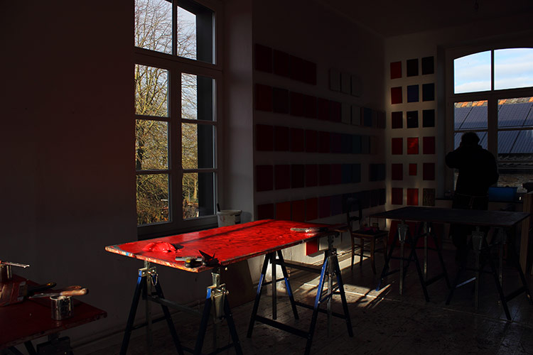 Michael Kravagna - Studio View, Saint-Severin, 2014