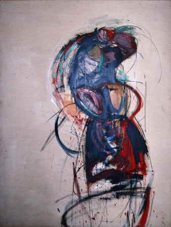 Michael Kravagna - Oil on canvas, 160x120, 1985