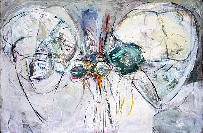 Michael Kravagna - Oil on canvas, 100x150, 1985