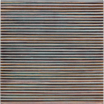 Michael Kravagna - Ink oil oilstick on canvas, 125x125, 2010-2011