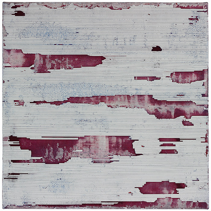 Michael Kravagna - Oil, tempera, pigments, on canvas, 95x95, 2012-2014