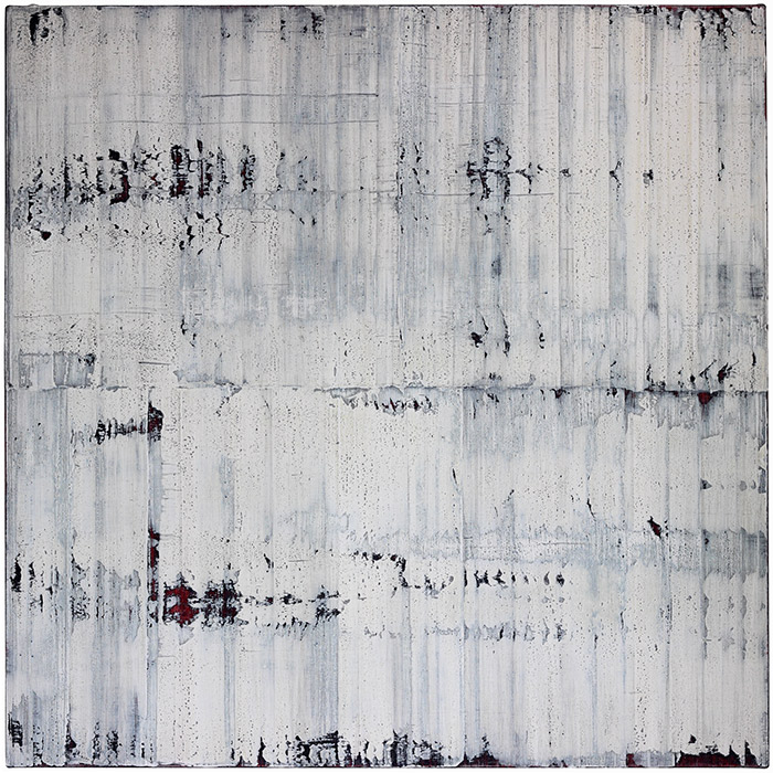 Michael Kravagna - Oil, tempera, pigments, on canvas, 120x120, 2015-2016