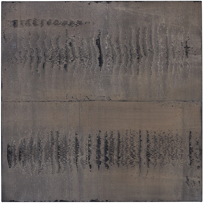 Michael Kravagna - Oil, tempera, pigments, on canvas, 120x120, 2017