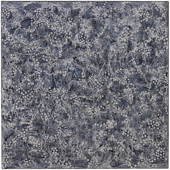 Michael Kravagna - Oil, tempera, pigments, on canvas, 95x95, 2013-2015