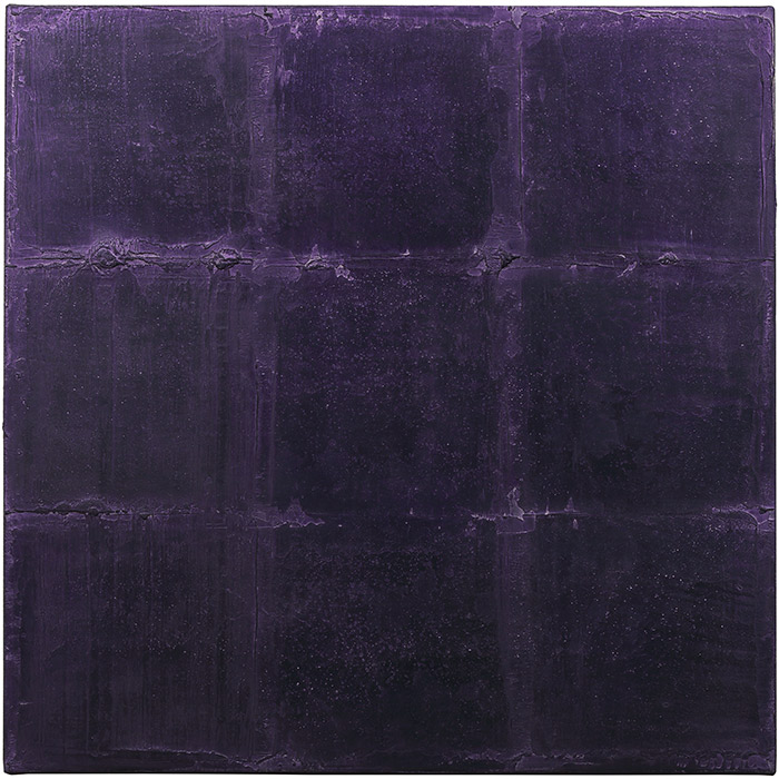 Michael Kravagna - Oil, tempera, pigments, on canvas, 95x95, 2013-2016