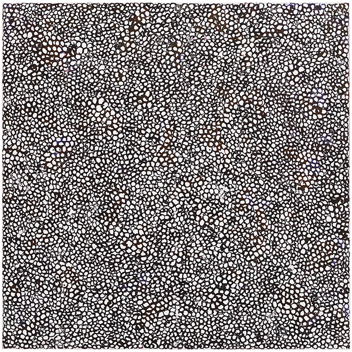 Michael Kravagna - Acrylic, pigments, on canvas, 160x160, 2015