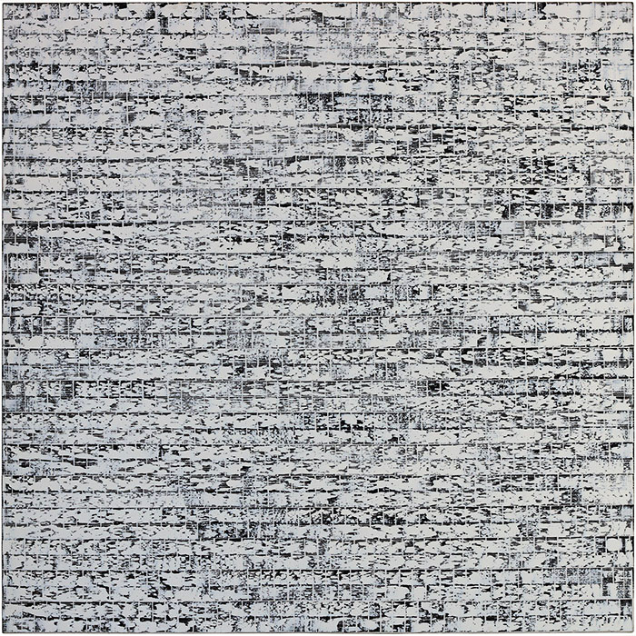 Michael Kravagna - Oil, ink on canvas, 160x160, 2011-2013
