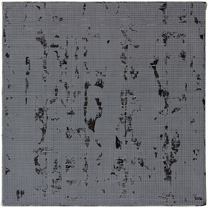 Michael Kravagna - Oil, ink on canvas, 40x40, 2014