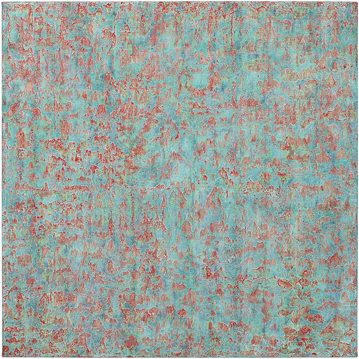 Michael Kravagna - Oil, tempera, pigments, on canvas, 160x160, 2015x2016