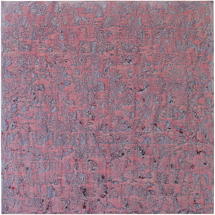 Michael Kravagna - Oil, tempera, pigments, on canvas, 120x120, 2019