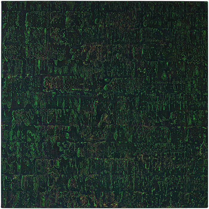 Michael Kravagna - Oil, tempera, pigments, on canvas, 120x120, 2016-2017