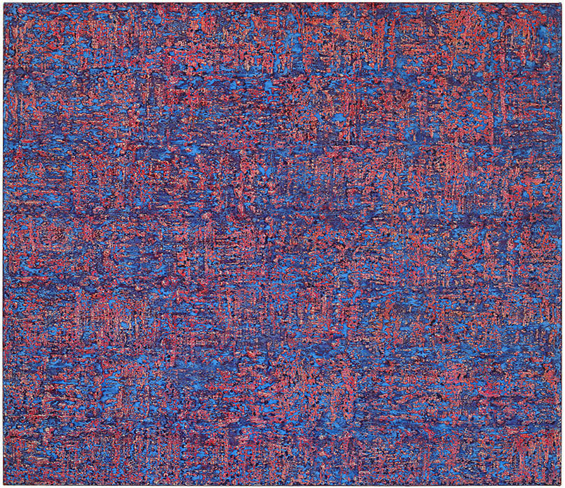 Michael Kravagna - Oil, tempera, pigments on canvas, 190x220, 2015-2016