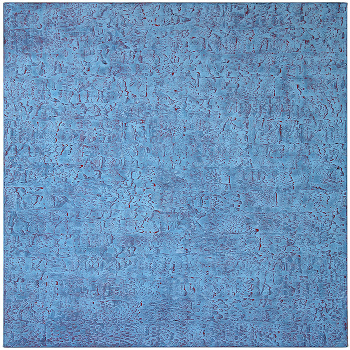 Michael Kravagna - Oil, tempera, pigments on canvas, 190x190, 2015