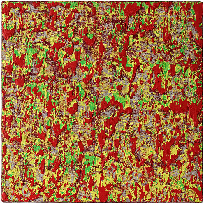 Michael Kravagna - Oil, tempera, pigments, on canvas, 60x60, 2015-2016