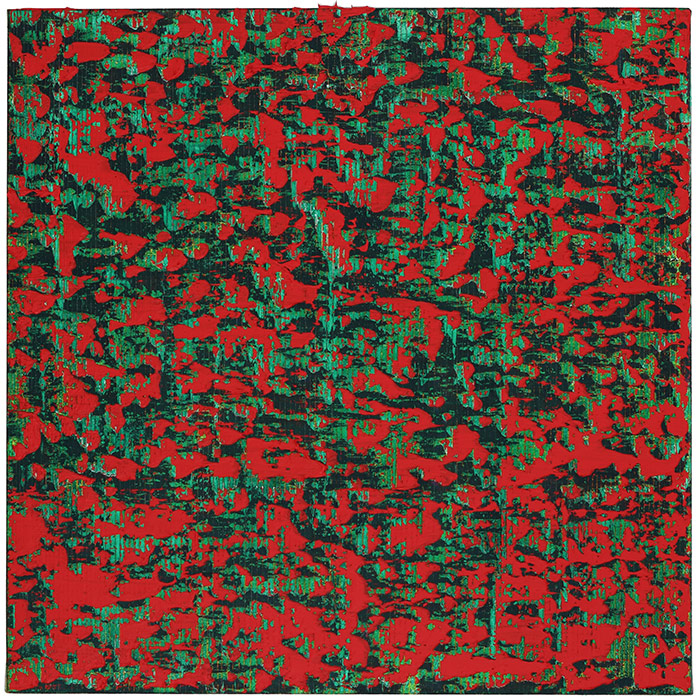 Michael Kravagna - Oil, tempera, pigments, on canvas, 60x60, 2015