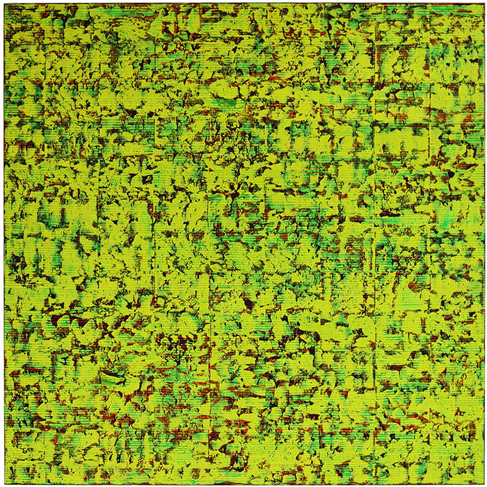 Michael Kravagna - Oil, tempera, pigments, on canvas, 160x160, 2015-2016