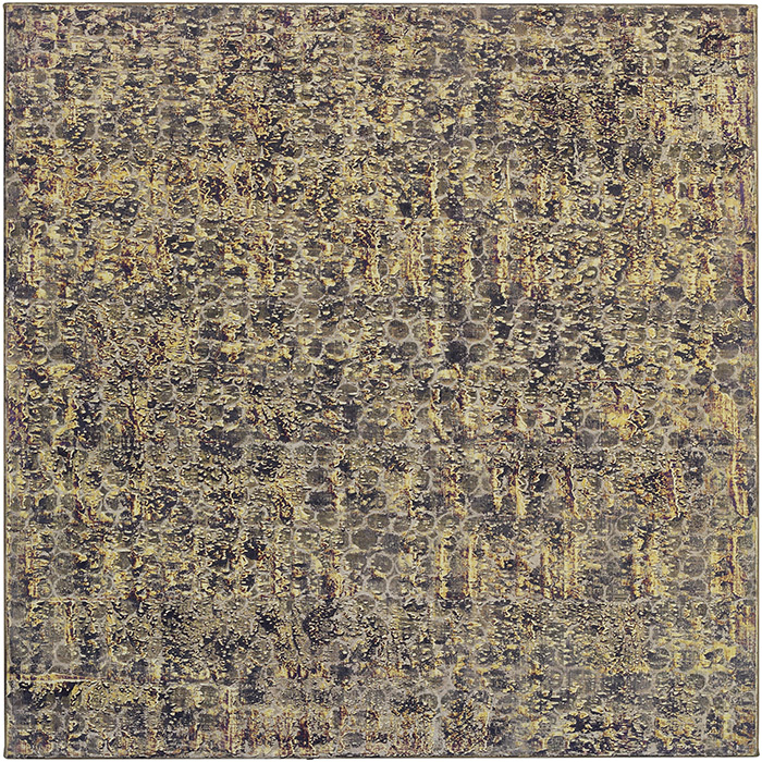 Michael Kravagna - Oil, tempera, pigments, on canvas, 125x125, 2014-2018