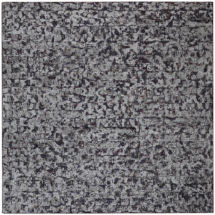 Michael Kravagna - Oil, tempera, pigments, on canvas, 95x95, 2014-2015