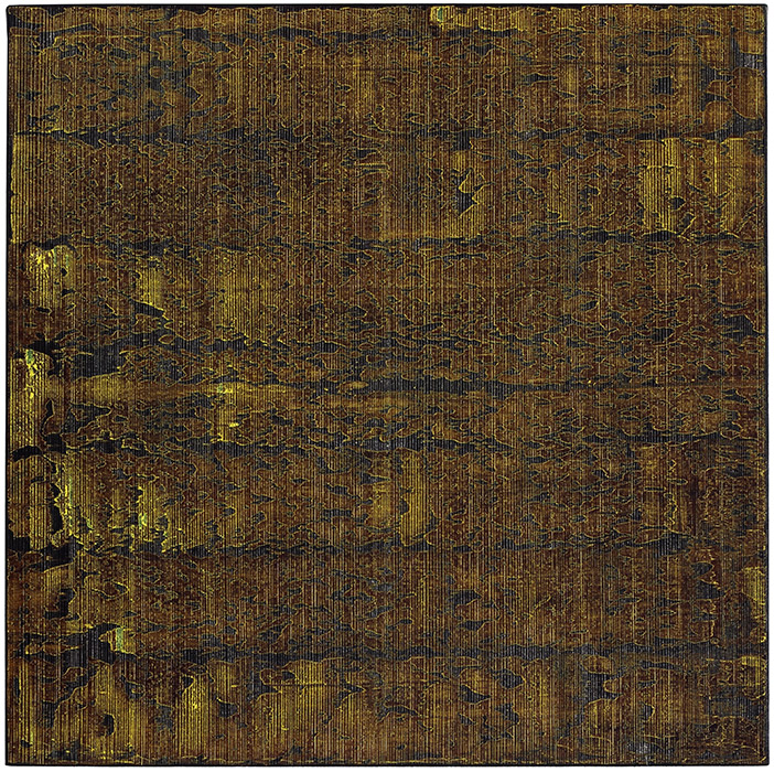 Michael Kravagna - Oil, tempera, pigments, on canvas, 95x95, 2014