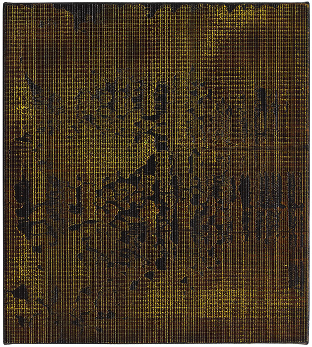 Michael Kravagna - Oil, tempera, pigments, on canvas, 50x45, 2012-2014