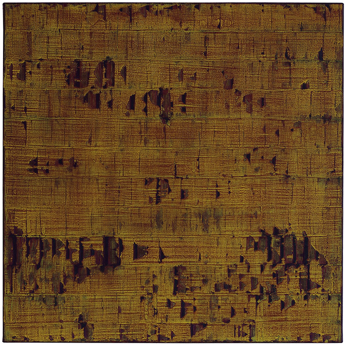 Michael Kravagna - Oil, tempera, pigments, on canvas, 95x95, 2012-2015