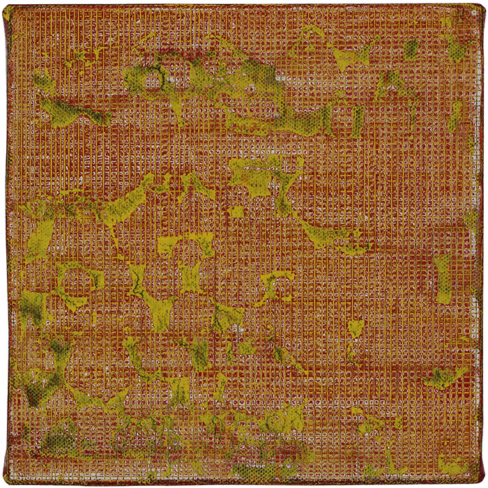 Michael Kravagna - Oil, tempera, pigments, on canvas, 26x26, 2014-2015