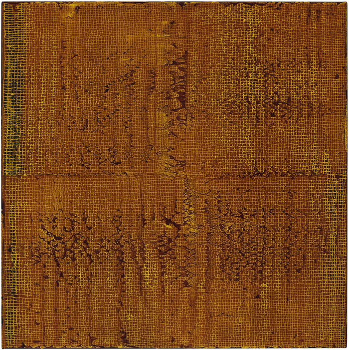 Michael Kravagna - Oil, tempera, pigments on canvas, 120x120, 2017-2018