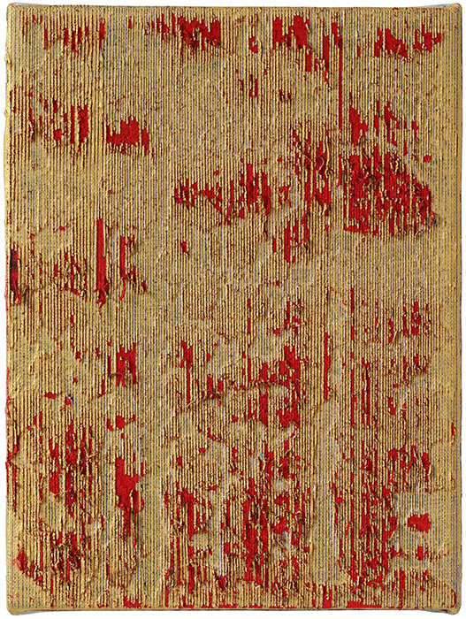 Michael Kravagna - Oil, tempera, pigments on canvas, 40x30, 2020