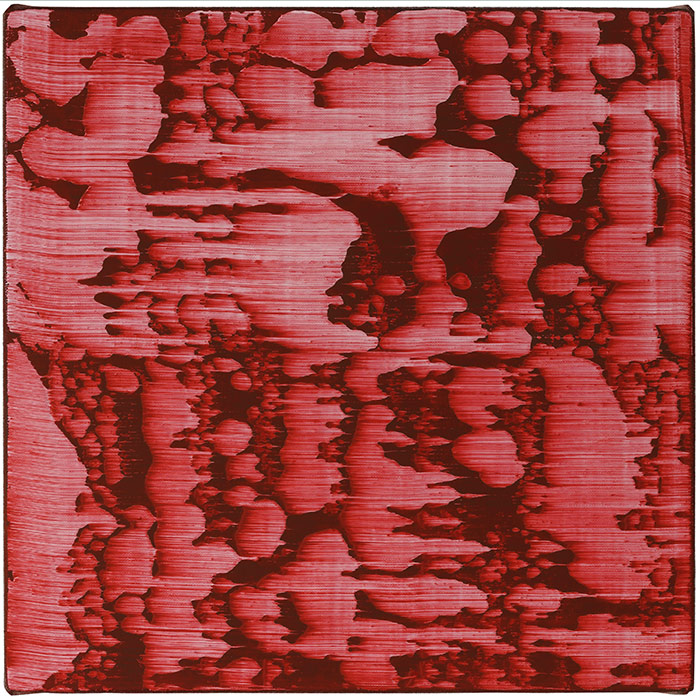Michael Kravagna - Oil, tempera, pigments on canvas, 40x40, 2019