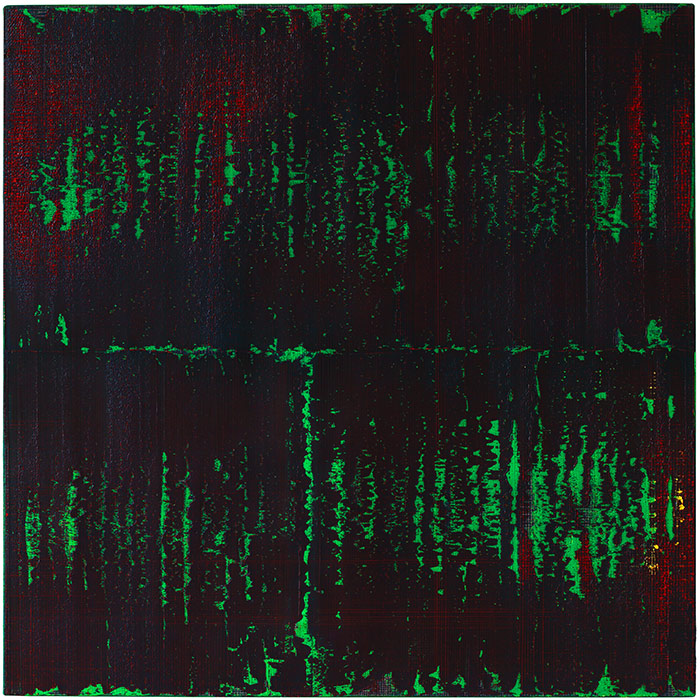 Michael Kravagna - Oil, tempera, pigments on canvas, 120x120, 2017