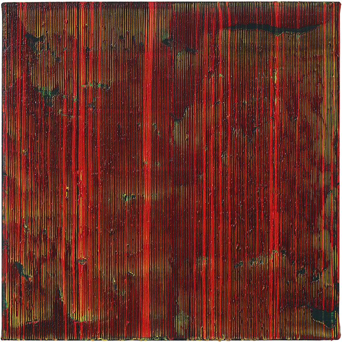 Michael Kravagna - Oil, tempera, pigments on canvas, 60x60, 2020