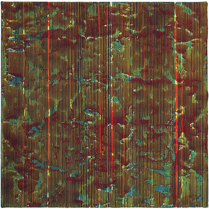 Michael Kravagna - Oil, tempera, pigments on canvas, 60x60, 2020