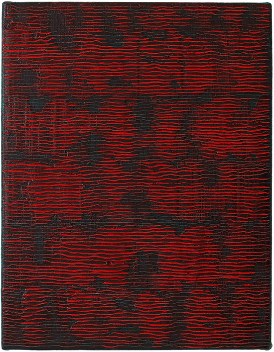 Michael Kravagna - Oil, tempera, pigments on canvas, 42x32, 2020