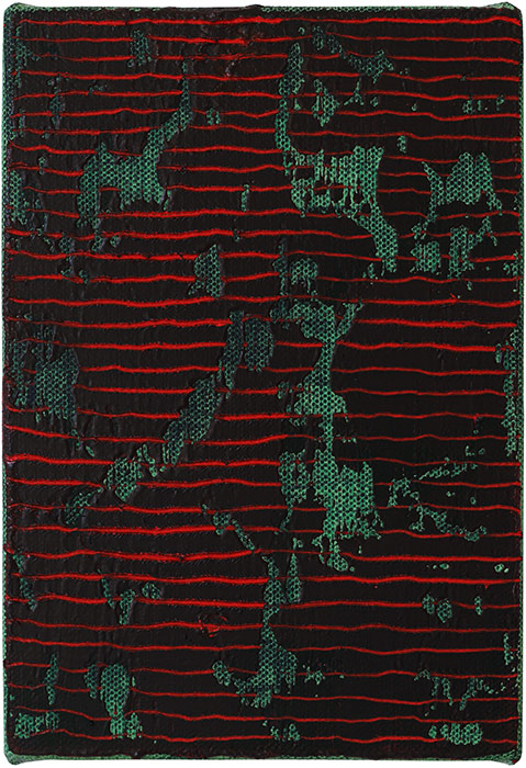 Michael Kravagna - Oil, tempera, pigments on canvas, 26x18, 2020
