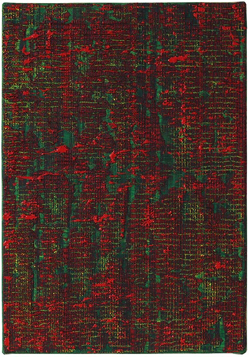 Michael Kravagna - Oil, tempera, pigments on canvas, 52x36cm, 2020