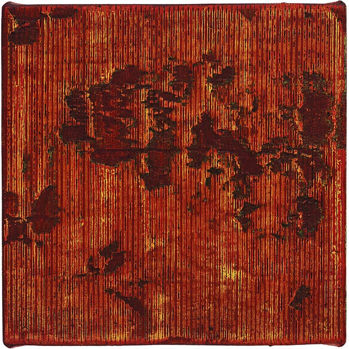 Michael Kravagna - Oil, tempera, pigments on canvas, 26x26cm, 2015-2016