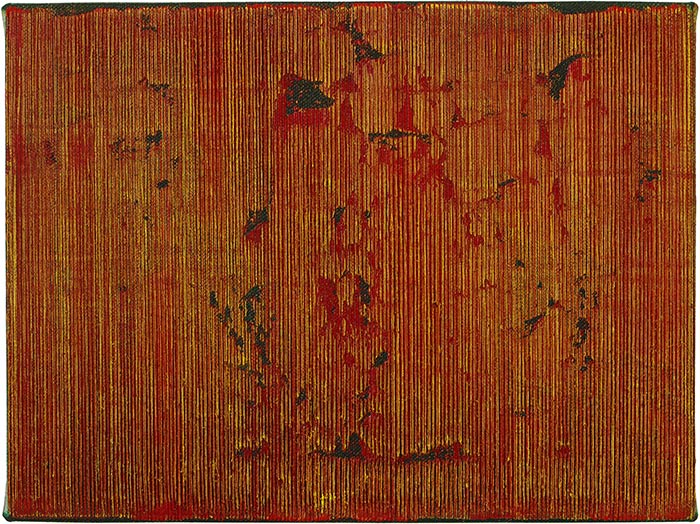 Michael Kravagna - Oil, tempera, pigments on canvas, 30x40cm, 2020