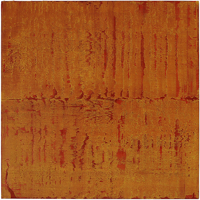Michael Kravagna - Oil, tempera, pigments on canvas, 120x120, 2017