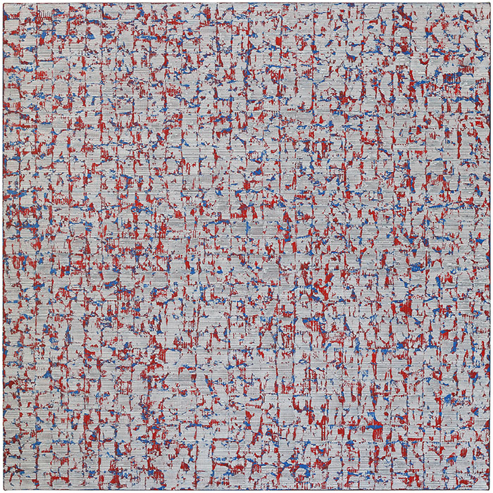 Michael Kravagna - Oil, tempera, pigments on canvas, 120x120, 2015-2018